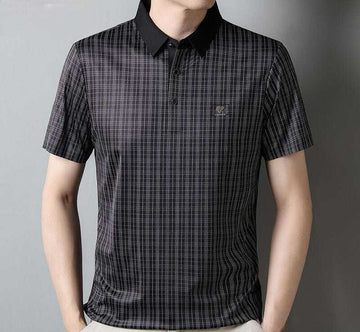Lavish Contrast Men's Polo T-Shirt (Multi-Color)