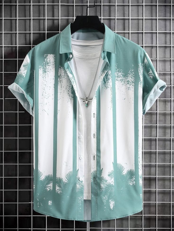 Tropical Breeze Printed Shirt