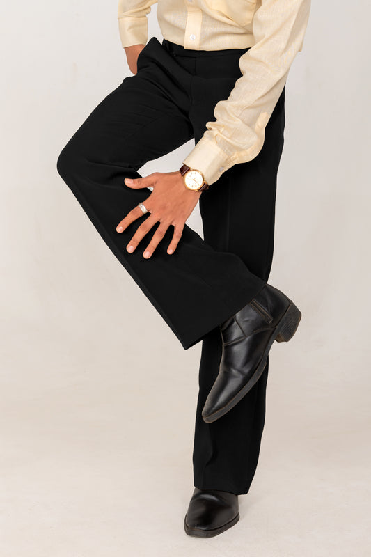 Bootcut Black Pant