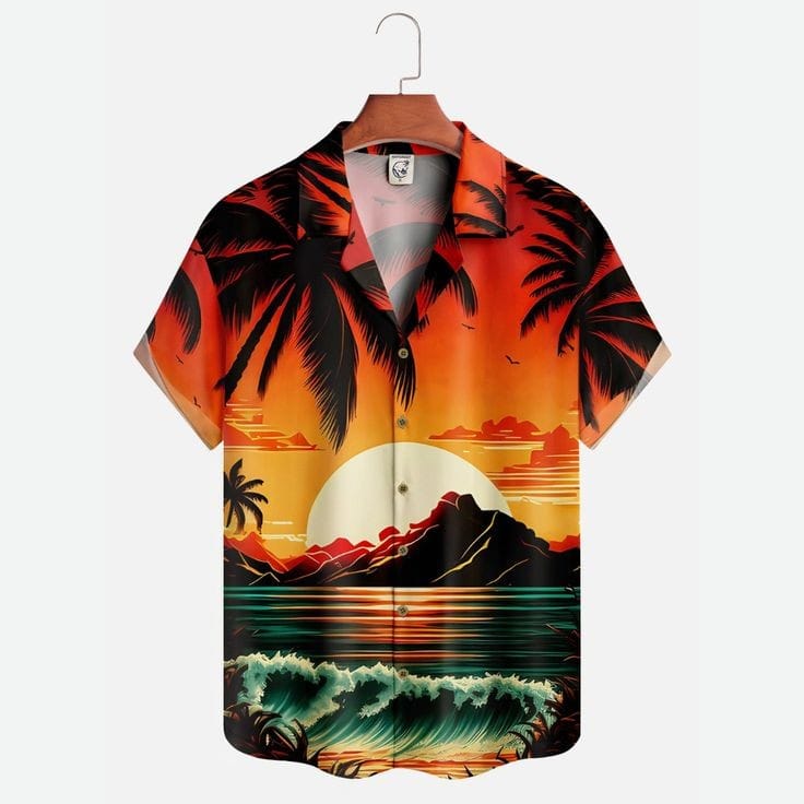 SUNRISE PRINT SPECIAL SHIRT