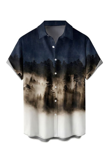 "Mystic Forest" Button-Up Shirt