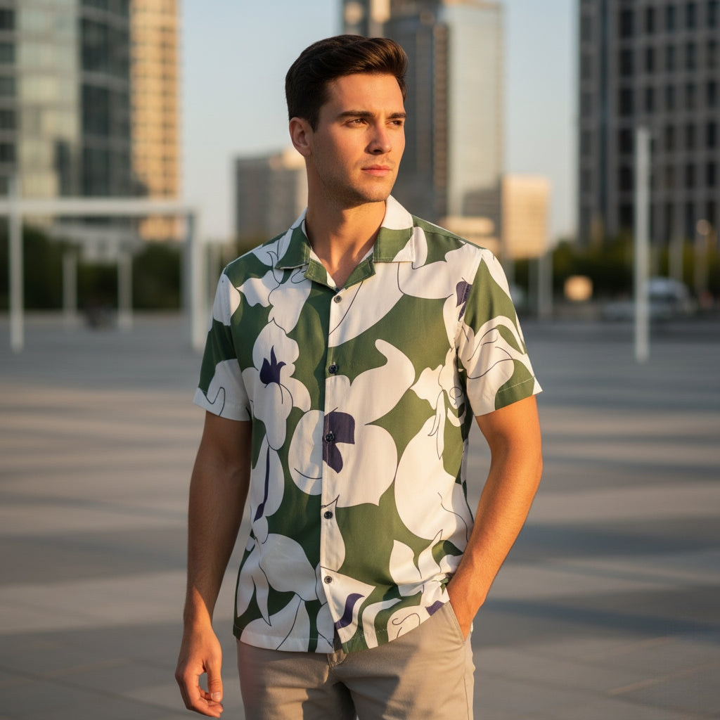Urban Tropics Relaxed Fit Shirt