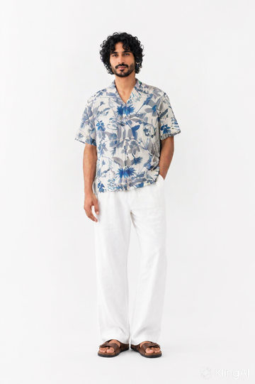 Botanical Print Shirt