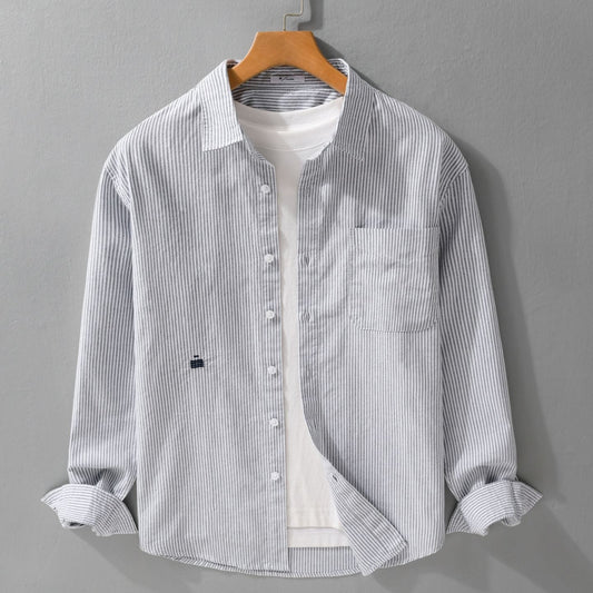 Classic Striped Casual Shirt