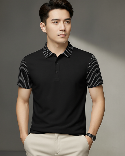 Men's Contrast Polo Shirt