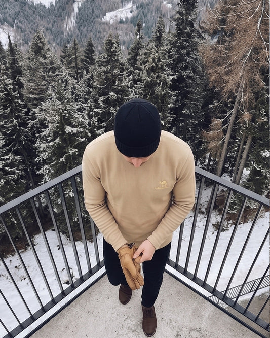 Men’s Imported Thermal Waffle Knit Winter T-Shirt