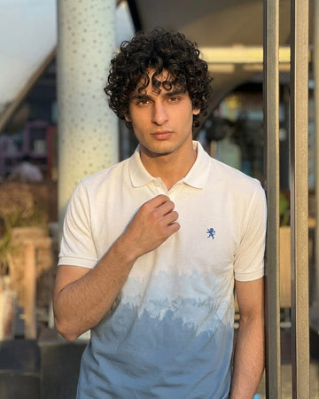 Skyline Gradient Polo T-Shirt