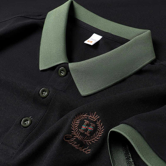 Heritage Luxe Half Sleeve Polo TEE