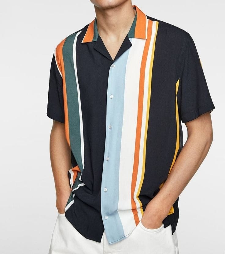 Digital Splatter Abstract Shirt