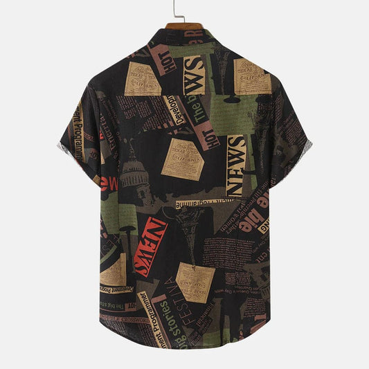 Pop Art Portrait Abstract Shirt