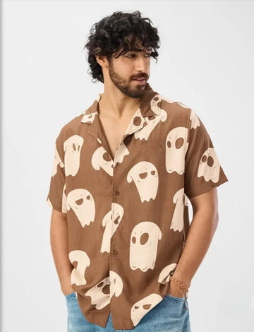 Ghost Vibe Rayon Shirt