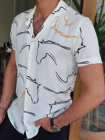 Abstract Stallion Outline Shirt