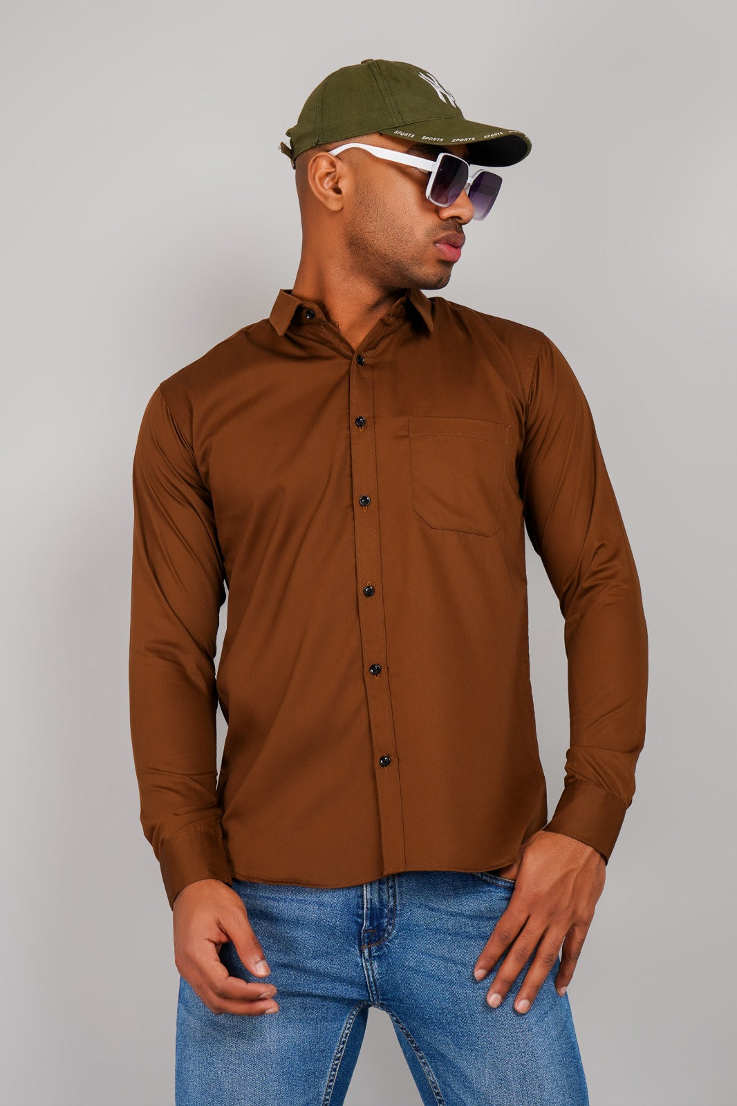 Premium Classic Cotton Casual Shirt (Buy 1 Get 1 Free)