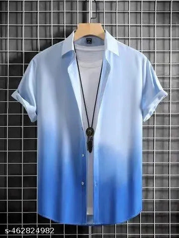 Densetrend Abstract Skyline Mix Imported Shirt